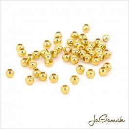 Kovová korálka 2mm CHIRURGICKÁ OCEĽ, 20ks (ch1340g)